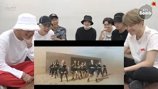 BTS Reaction A Everglow Adios MV