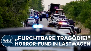 TEXAS: Grausiger Fund in Lastwagen! Polizei entdeckt mindestens 46 tote Migranten