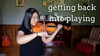 Violin Practice Routine After a Break