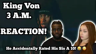 King Von - 3 A.M. | Kayla’s First Time Reacting!