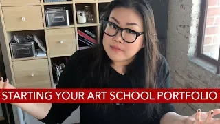 How to Start Your Art School Portfolio