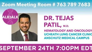 Dr. Tejas Patil Joins ALKtALK 9/24/23