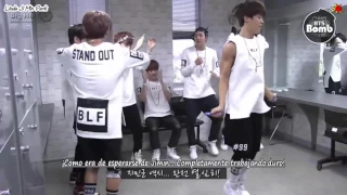 [Sub Español] [BANGTAN BOMB] Kings of Jump rope Robert McHumphreys