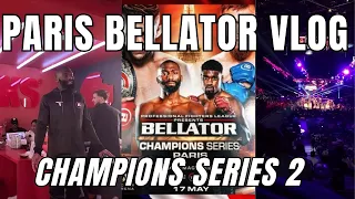 Paris Bellator Champions series 2 MMA Experience Vlog + meet and greet with Cedric Doumbe