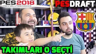 EGEMEN KAAN TAKIMLARIMIZI SEÇTİ! | PES 2018 PESDRAFT