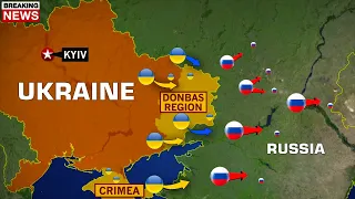 Big Change in War Map of Ukraine! Ukraine Repelled More Than 170 Attacks in 5 Regions!