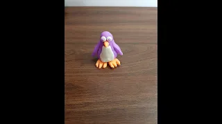 How to make penguin with Clay !! Easy penguin with clay for kids !! Clay Penguin !! Kids Clay Art