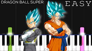 Dragon Ball Super - Ultimate Battle/Ultra Instinct | EASY Piano Tutorial