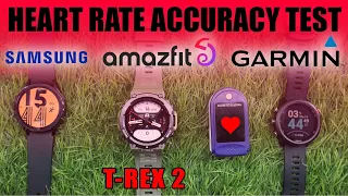 Amazfit T-Rex 2 Heart Rate Accuracy Test & Settings 💗