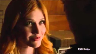 Shadowhunters: Jace and Clary police station scene