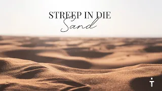 Streep in die sand