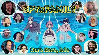 SPYxFAMILY - S2 OP | Kura Kura by Ado | Reaction Mashup