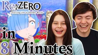 Re Zero in 8 minutes REACTION! (by Gigguk)