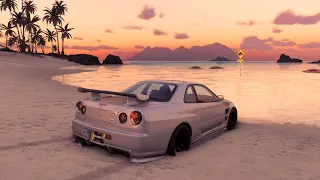 The Crew Motorfest R34 GT-R NO HUD ULTRAWIDE [4K60FPS]