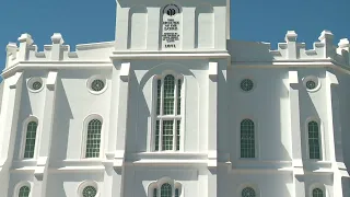 St. George Utah Temple reopening after massive renovation project at historic building