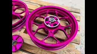 Yamaha R3 Powder Coated Wheels