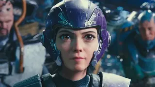 Alita: Battle Angel (2019) Motorball Scene - PART 2 (Channel V Clips)