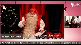 Mensagem do Pai Natal, do verdadeiro!