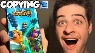 Beating Clash Royale By Copying My Opponent's Decks