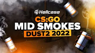 CS:GO 2022 Dust2 Mid Smokes [Tutorial]