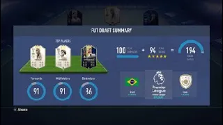 MY HIGHEST RATED FUT DRAFT EVER 194 OR 195?