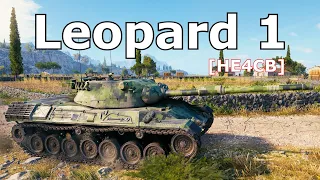World of Tanks Leopard 1 -  3 Kills 10,5K Damage