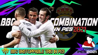 Ronaldo Benzema Bale |the greatest football trio in pes 2021