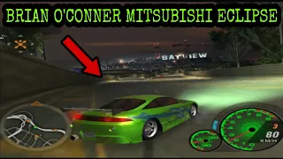 NFSU 2 | Brian O'Conner Mitsubishi ECLIPSE | Fast and Furious! (PS3 1080p)