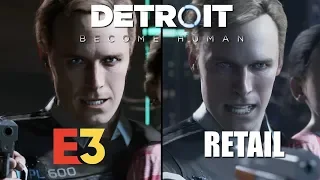 Detroit: Become Human E3 vs Retail | Direct Comparison