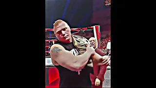 Everyone One Scared To Brock Lesnar 😨 | Power Of Brock Lesnar 👿 #wwe #brocklesnar #vairalshort