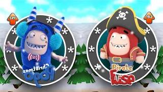 Oddbods Turbo Run Pirate Fuse & Christmas Pogo - GamePlay