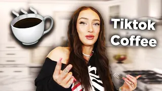 Trying Viral TikTok Coffee Trends