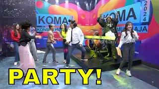 Semangat Party, Wendi Sampai Lepas Baju! | BTS (13/01/24) Part 6