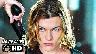 RESIDENT EVIL: APOCALYPSE CLIP COMPILATION (2004) Sci-Fi, Milla Jovovich