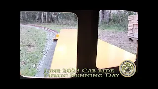 A cab ride of Nurragingy Miniature Railway