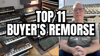 TOP 11 LIST: Analog Synths - BUYER'S REMORSE