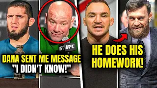 Makhachev RESPONDS To Dana's CALLOUT About UFC 284!  Chandler & McGregor!