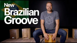 NEW Brazilian Beat! Partido Alto Groove on Cajon 🇧🇷 Cajon Groove Library