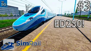 SimRail - The Railway Simulator -  ED250 Pendolino Train - From Katowice to Warsaw Part 1! #3