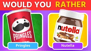 Would You Rather...? Savory vs Sweet Edition 🍔🍰 Quiz Whale 🐳