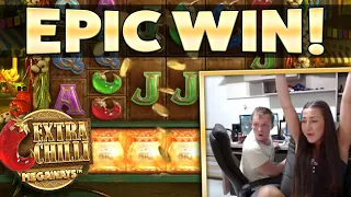 MEGA HUGE WIN - Extra Chilli Gamble!!