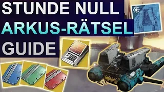 Destiny 2: Stunde Null Heroisch Arkus Quest Rätsel Guide (Deutsch/German)