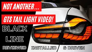 GTS OLED Style Tail Lights | BLACK EDITION for BMW F80 M3 and F30