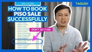 Top 7 PISO SEAT SALE Booking Tips (Piso Fare)• The Poor Traveler • Filipino