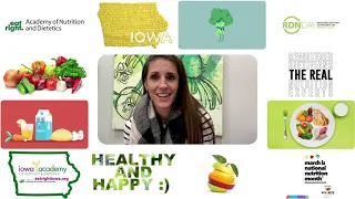 National Nutrition Month 2020 - Paige Green.