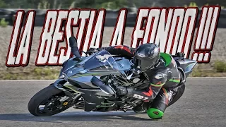 PRUEBO LA MOTO MAS RÁPIDA DE LAS CALLES... EN CIRCUITO !!! TEST KAWASAKI H2 A FONDO !!!