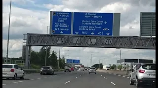 Hyperlapse Dublin M50 northbound