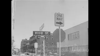 New One-Way Streets In Downtown Dallas - April 1961 (Silent)