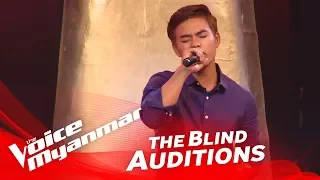 ေဇာ္ေလး (Zaw Lay): "ေ၀းသြားလည္း" - Blind Audition - The Voice Myanmar 2018