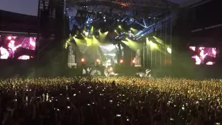 Iron Maiden en Sevilla (14/07/2016). Bruce presentando "If Eternity Should Fail"